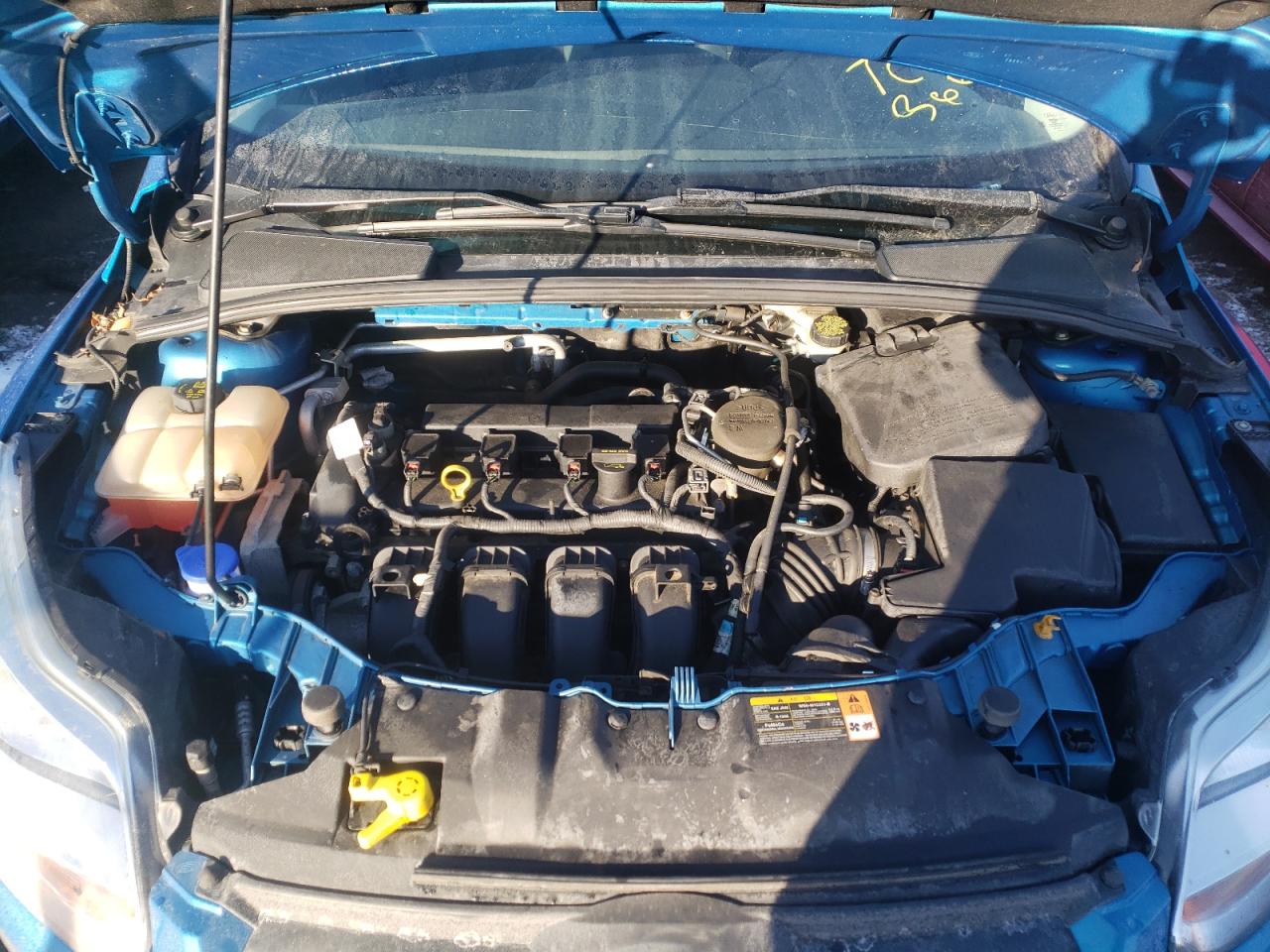 Photo 7 from auction – 2014 FORD FOCUS SE with VIN 1FADP3F20EL123378