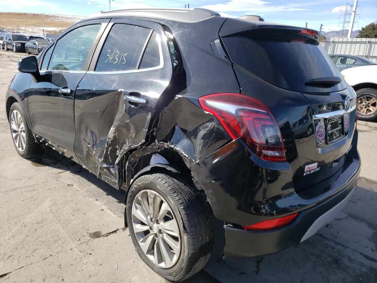 Photo 3 from auction – 2017 BUICK ENCORE PRE with VIN KL4CJESBXHB029747
