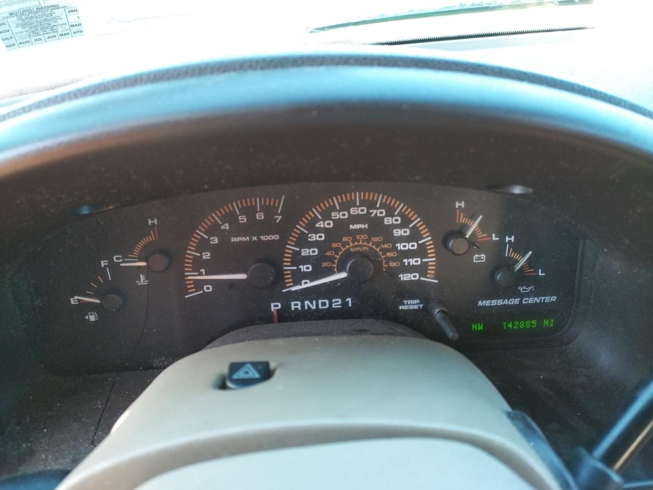 Photo 8 from auction – 2003 FORD EXPEDITION with VIN 1FMFU18L63LA63427