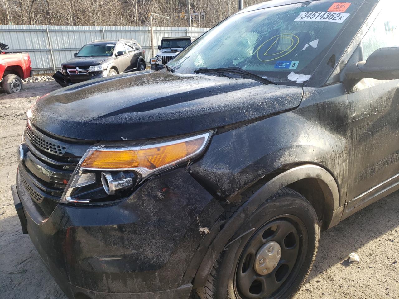 Photo 9 from auction – 2015 FORD EXPLORER P with VIN 1FM5K8AR7FGC67580