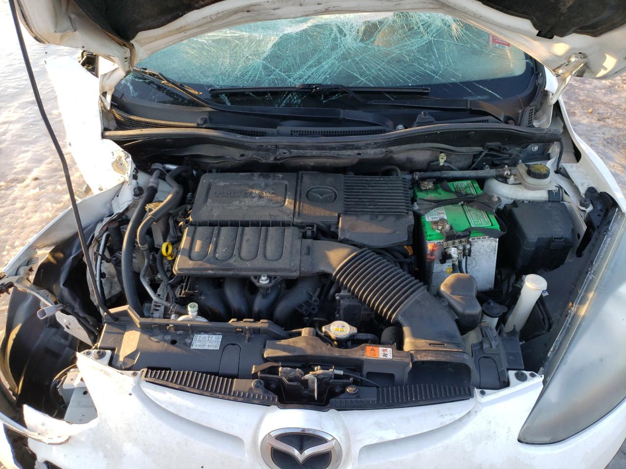 Photo 7 from auction – 2011 MAZDA MAZDA2 with VIN JM1DE1HZXB0118782