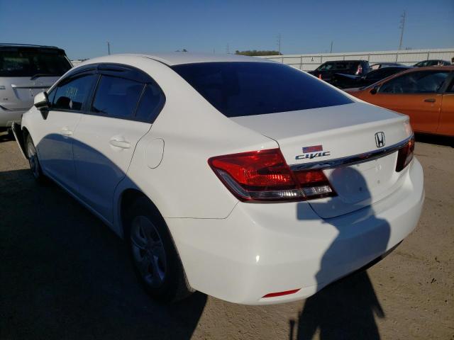 Photo 3 from auction – 2013 HONDA CIVIC LX with VIN 19XFB2F55DE057052