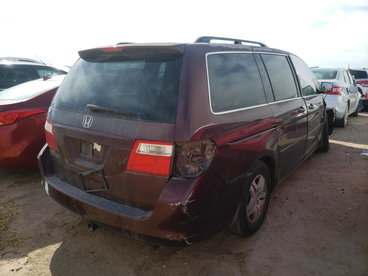 Photo 4 from auction – 2007 HONDA ODYSSEY EX with VIN 5FNRL38607B454561