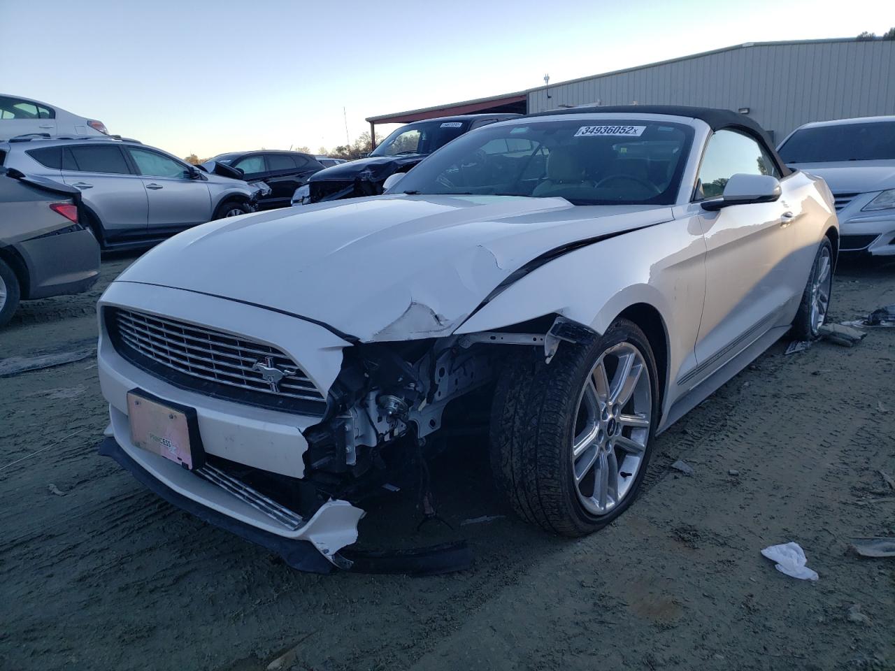 Photo 2 from auction – 2017 FORD MUSTANG with VIN 1FATP8UH3H5300739