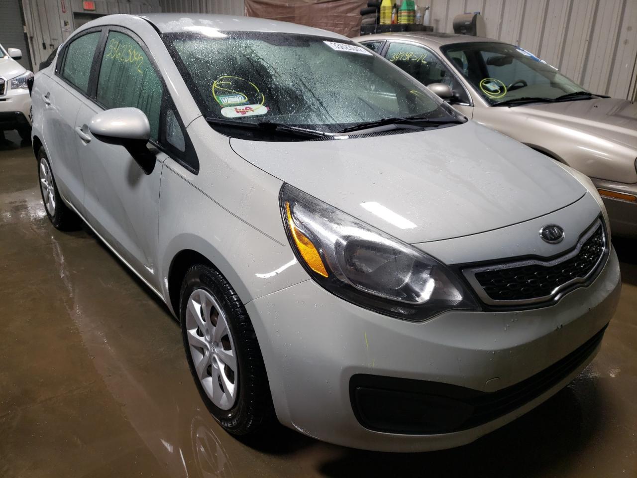 KIA RIO EX 2013 with VIN KNADN4A31D6103494 - Photo from auction