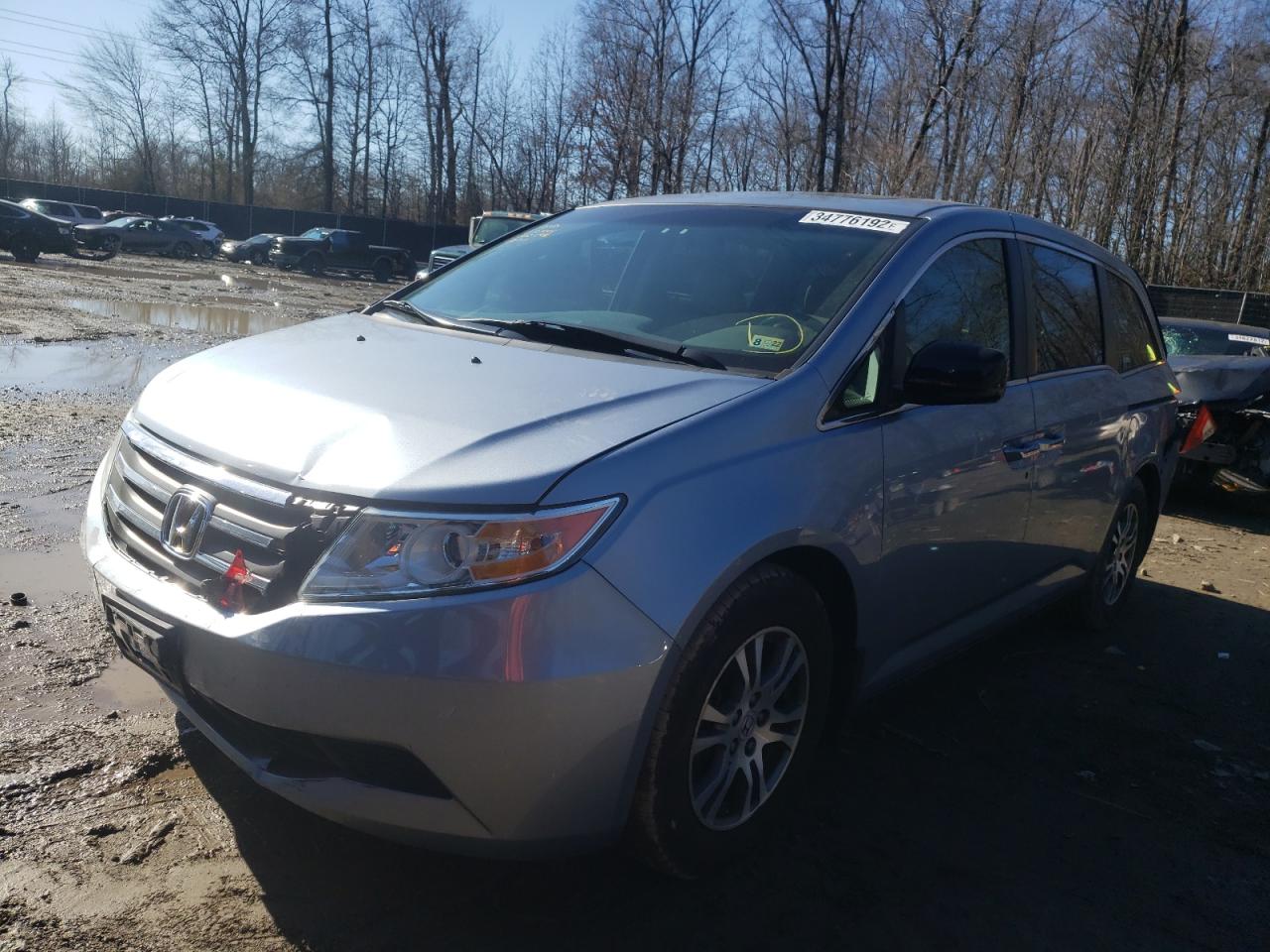 Photo 2 from auction – 2012 HONDA ODYSSEY EX with VIN 5FNRL5H66CB121044