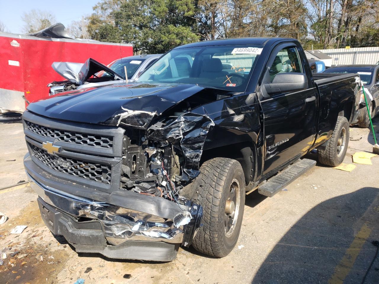 Photo 2 from auction – 2014 CHEVROLET SILVERADO with VIN 1GCNCPECXEZ383649