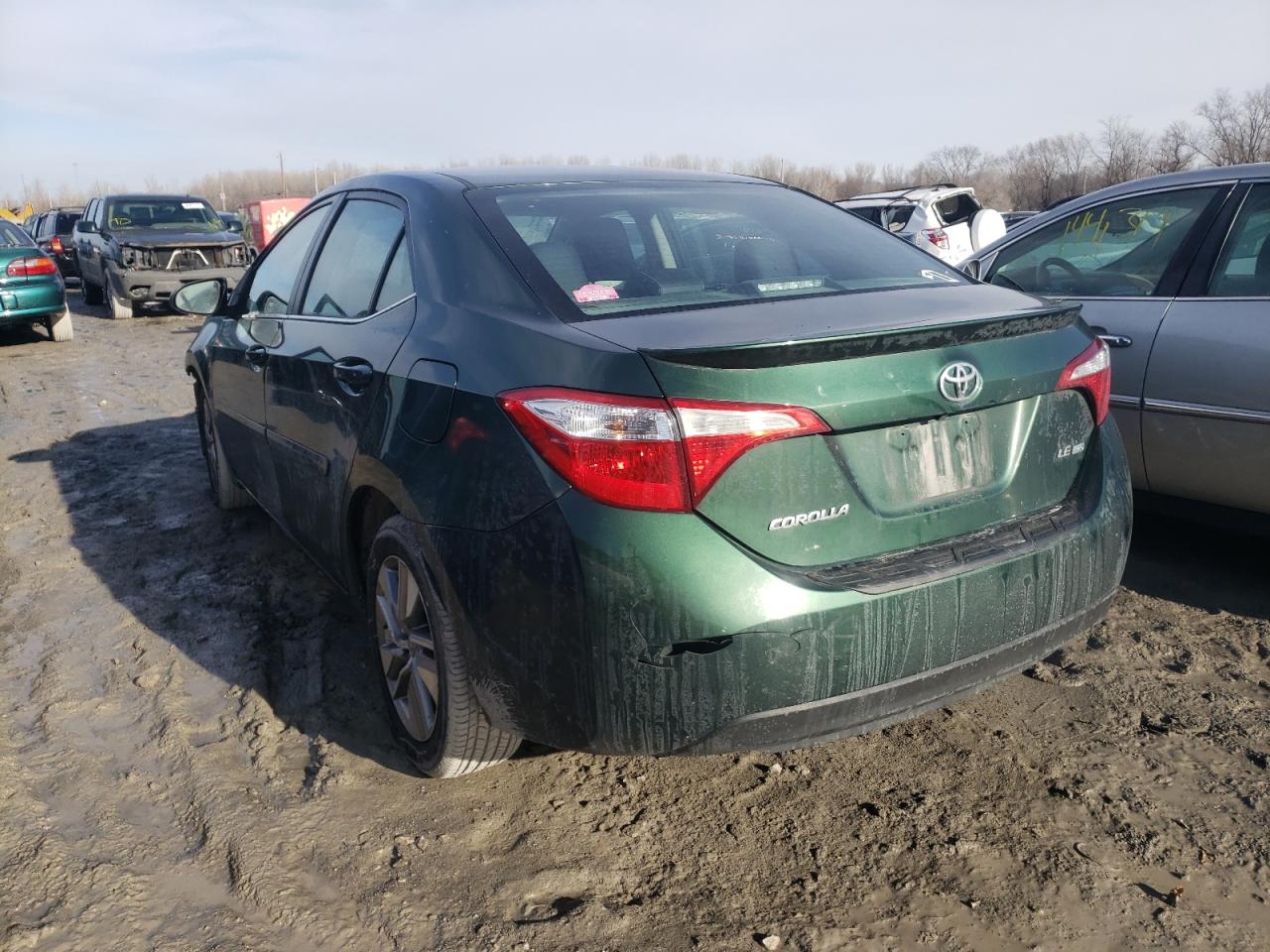 Photo 3 from auction – 2014 TOYOTA COROLLA EC with VIN 5YFBPRHE3EP168835