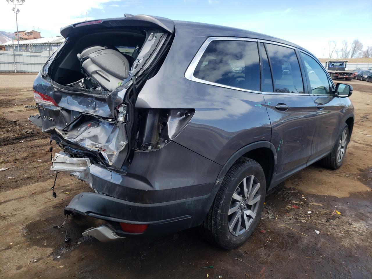 Photo 4 from auction – 2020 HONDA PILOT EXL with VIN 5FNYF6H56LB030534