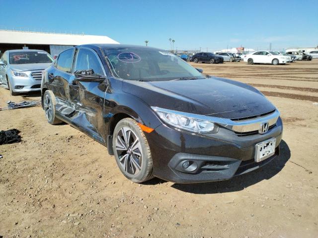 HONDA CIVIC EX 2018 with VIN JHMFC1F36JX004683 - Photo from auction