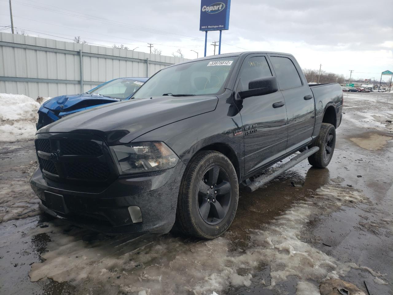 Photo 2 from auction – 2018 RAM 1500 ST with VIN 1C6RR7KT1JS271370