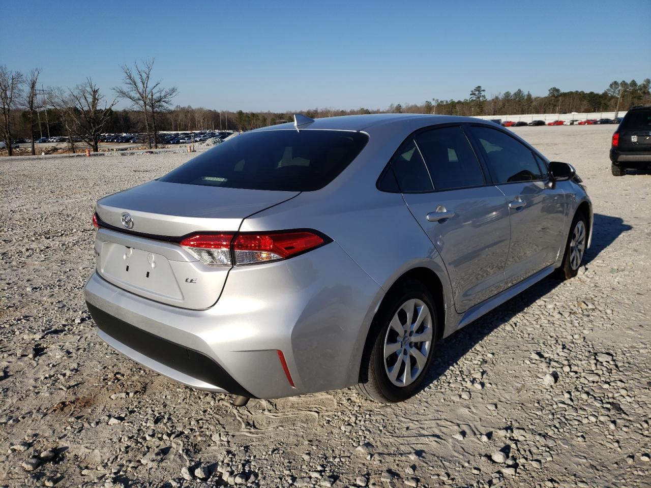 Photo 4 from auction – 2021 TOYOTA COROLLA LE with VIN JTDEPMAE3MJ176124