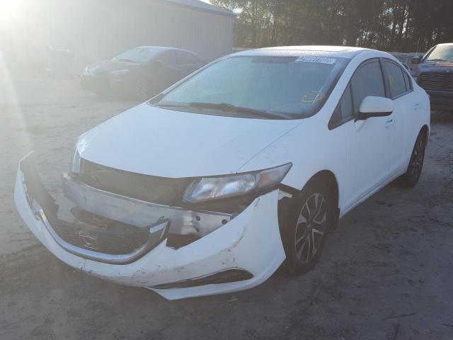 Photo 2 from auction – 2015 HONDA CIVIC LX with VIN 2HGFB2F54FH055575