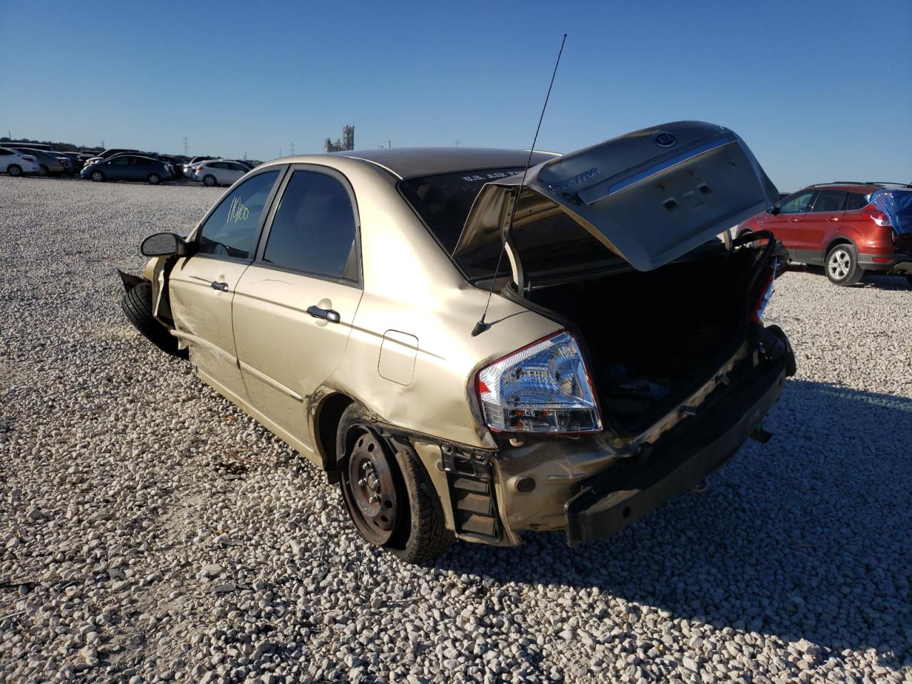 Photo 3 from auction – 2009 KIA SPECTRA EX with VIN KNAFE221395652119