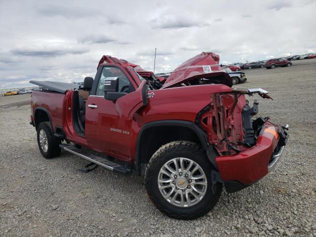 CHEVROLET SILVERADO 2021 with VIN 1GC4YVEY9MF193760 - Photo from auction