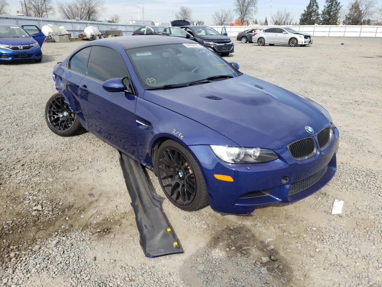 BMW M3 2012 with VIN WBSKG9C56CE797676 - Photo from auction