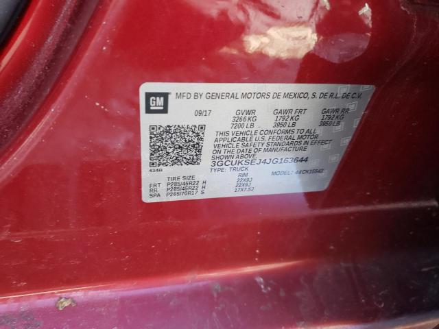 Photo 10 from auction – 2018 CHEVROLET SILVERADO with VIN 3GCUKSEJ4JG163644