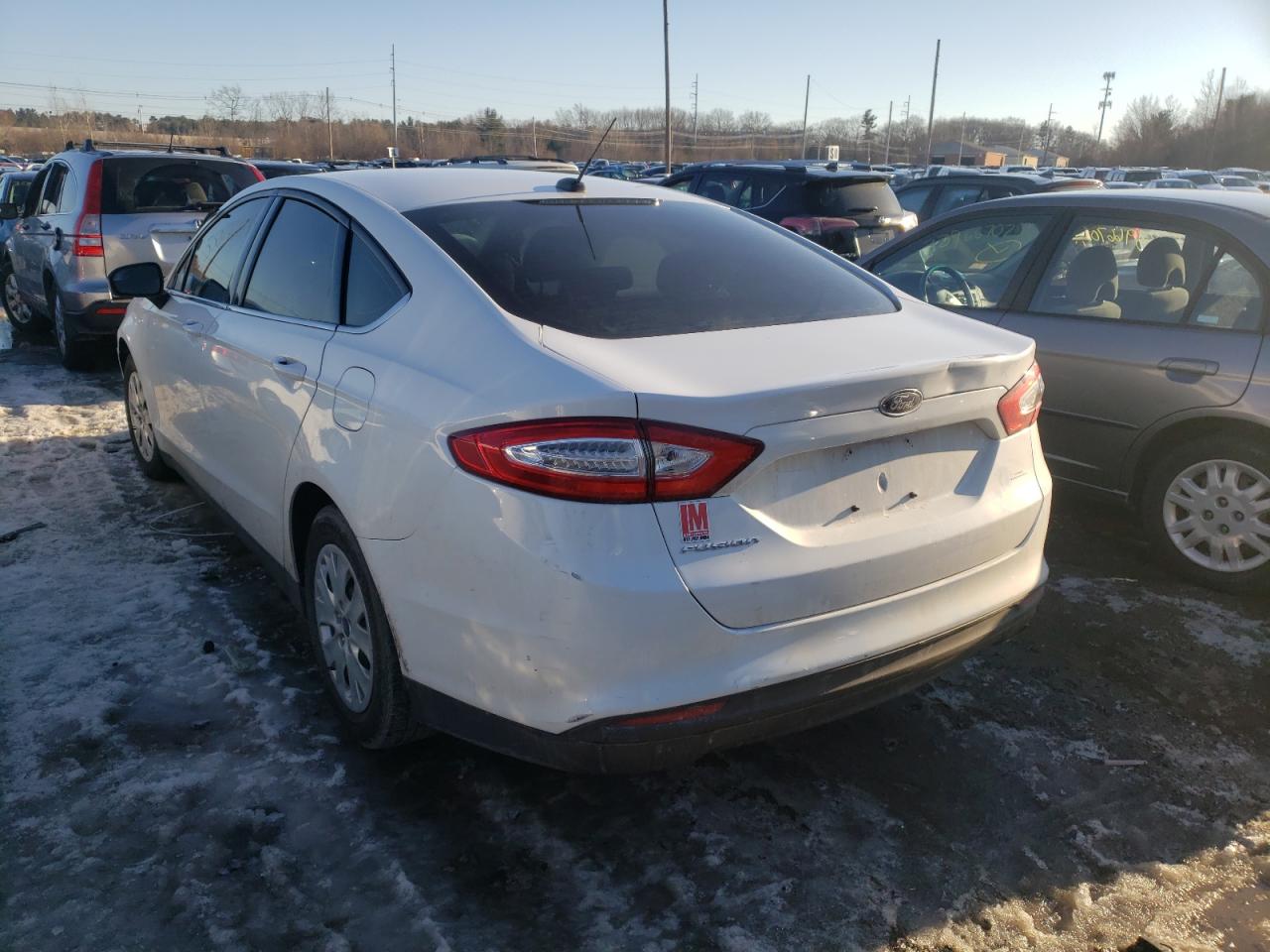Photo 3 from auction – 2014 FORD FUSION S with VIN 3FA6P0G79ER311075