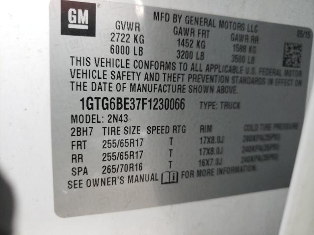Photo 10 from auction – 2015 GMC CANYON SLE with VIN 1GTG6BE37F1230066