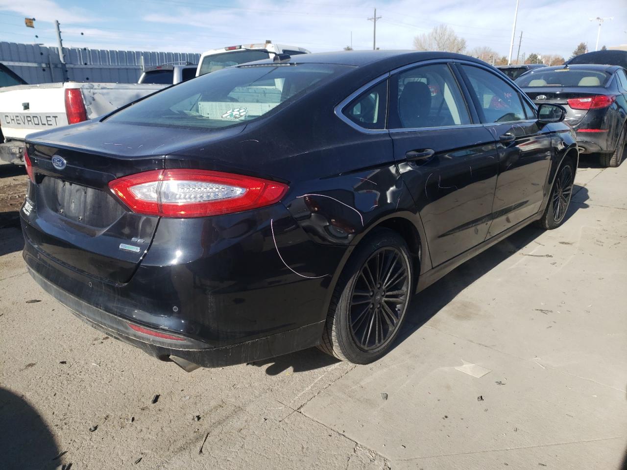 Photo 4 from auction – 2016 FORD FUSION SE with VIN 3FA6P0HD8GR192295