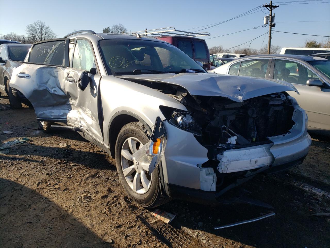 Photo 9 from auction – 2005 INFINITI FX35 with VIN JNRAS08W65X201004