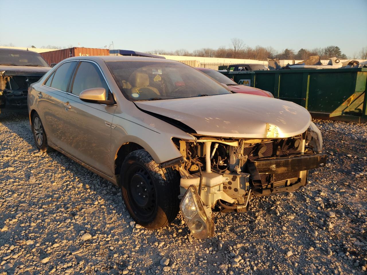 TOYOTA CAMRY BASE 2012 with VIN 4T1BF1FK8CU587823 - Photo from auction