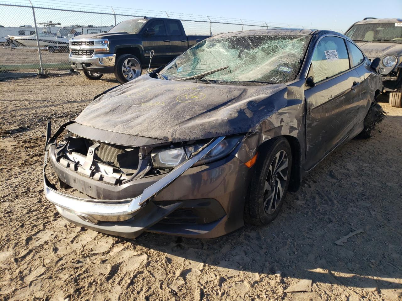 Photo 2 from auction – 2017 HONDA CIVIC LX with VIN 2HGFC4B02HH301643