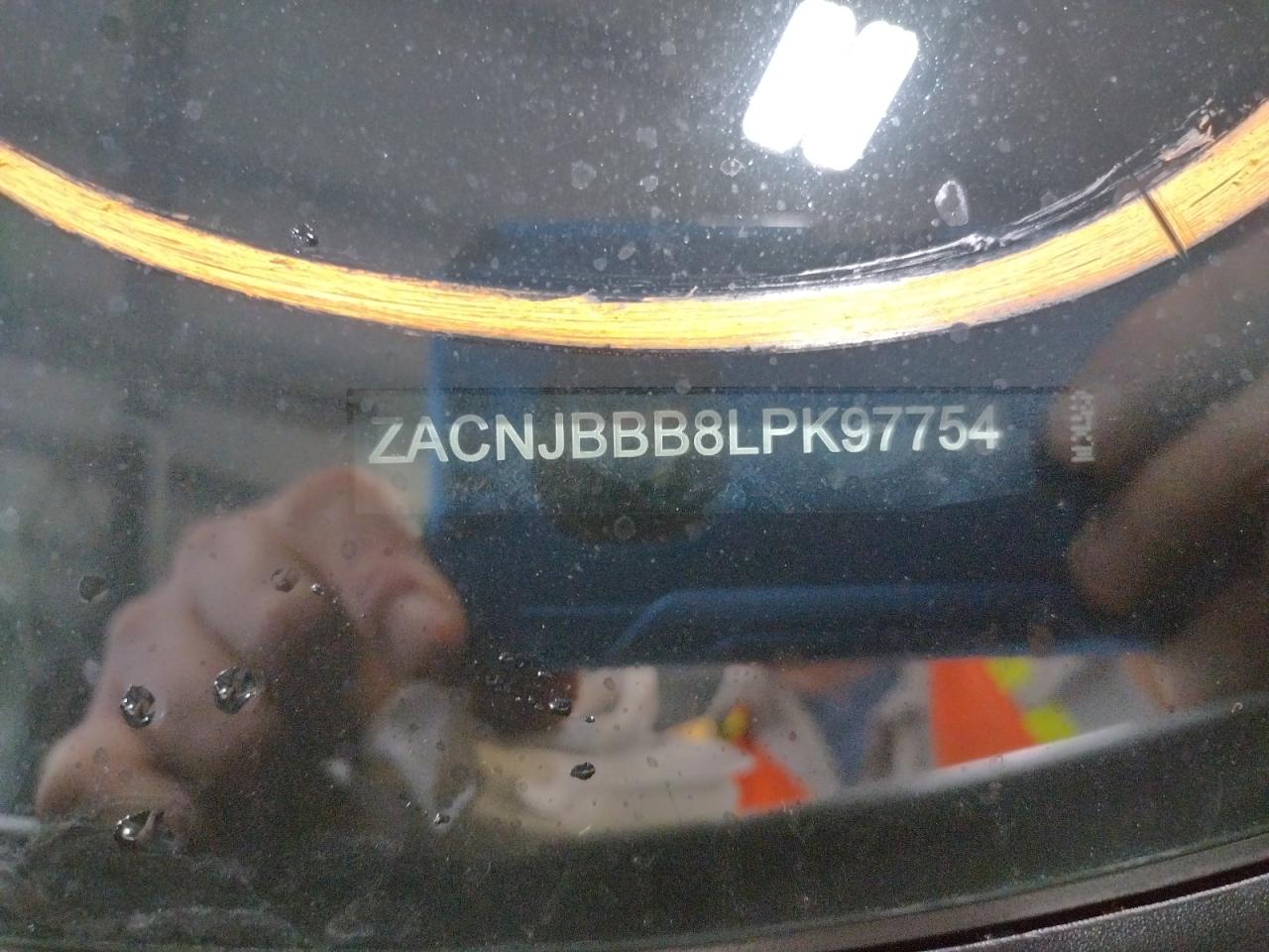 Photo 10 from auction – 2020 JEEP RENEGADE L with VIN ZACNJBBB8LPK97754