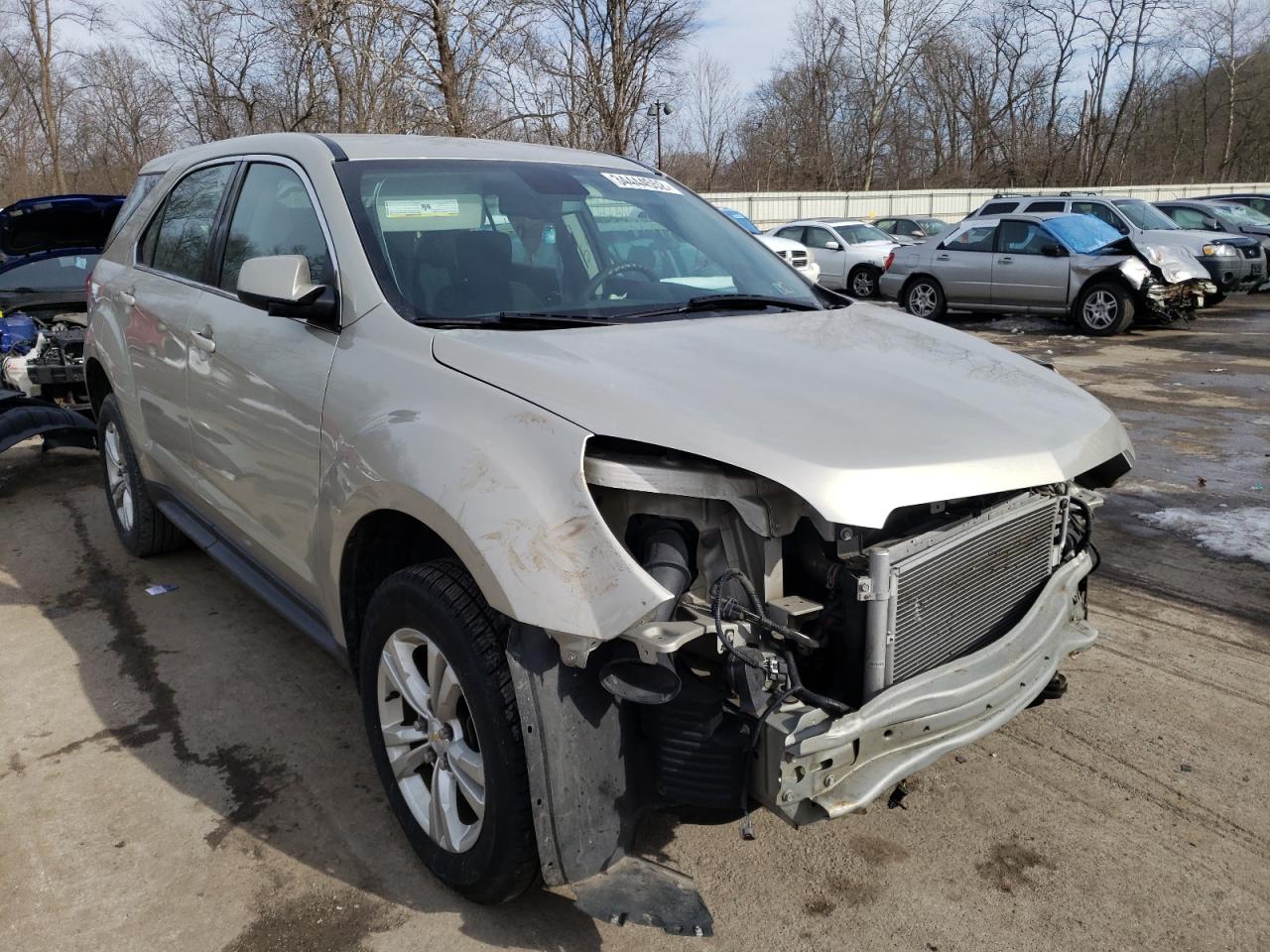 CHEVROLET EQUINOX 2014 with VIN 2GNFLEEK2E6342466 - Photo from auction