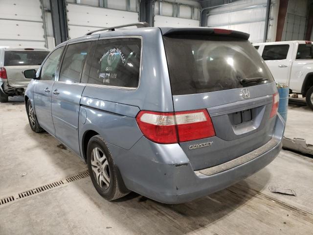 Photo 3 from auction – 2007 HONDA ODYSSEY EX with VIN 5FNRL38797B099253