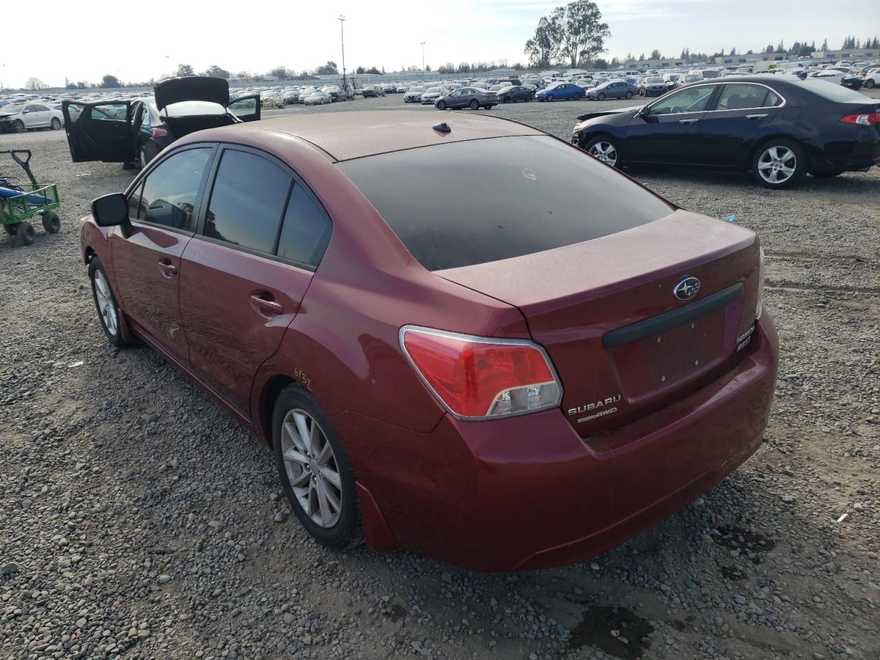 Photo 3 from auction – 2013 SUBARU IMPREZA PR with VIN JF1GJAB60DH006817