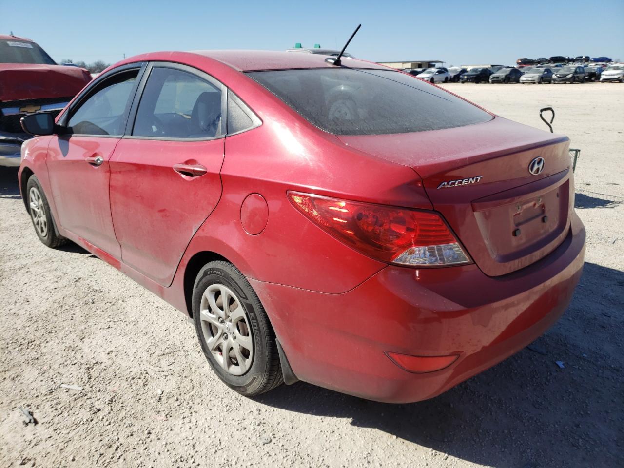 Photo 3 from auction – 2013 HYUNDAI ACCENT GLS with VIN KMHCT4AEXDU343480