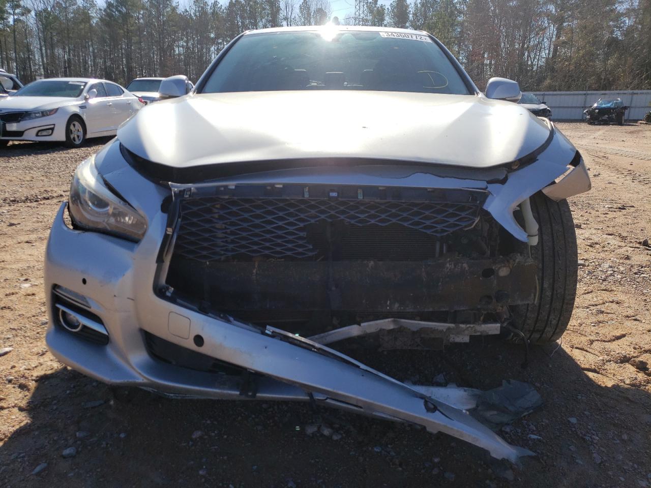 Photo 9 from auction – 2014 INFINITI Q50 BASE with VIN JN1BV7AR1EM702914