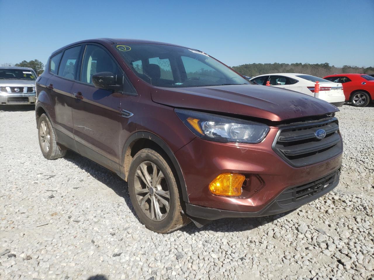 FORD ESCAPE S 2018 with VIN 1FMCU0F73JUB95166 - Photo from auction