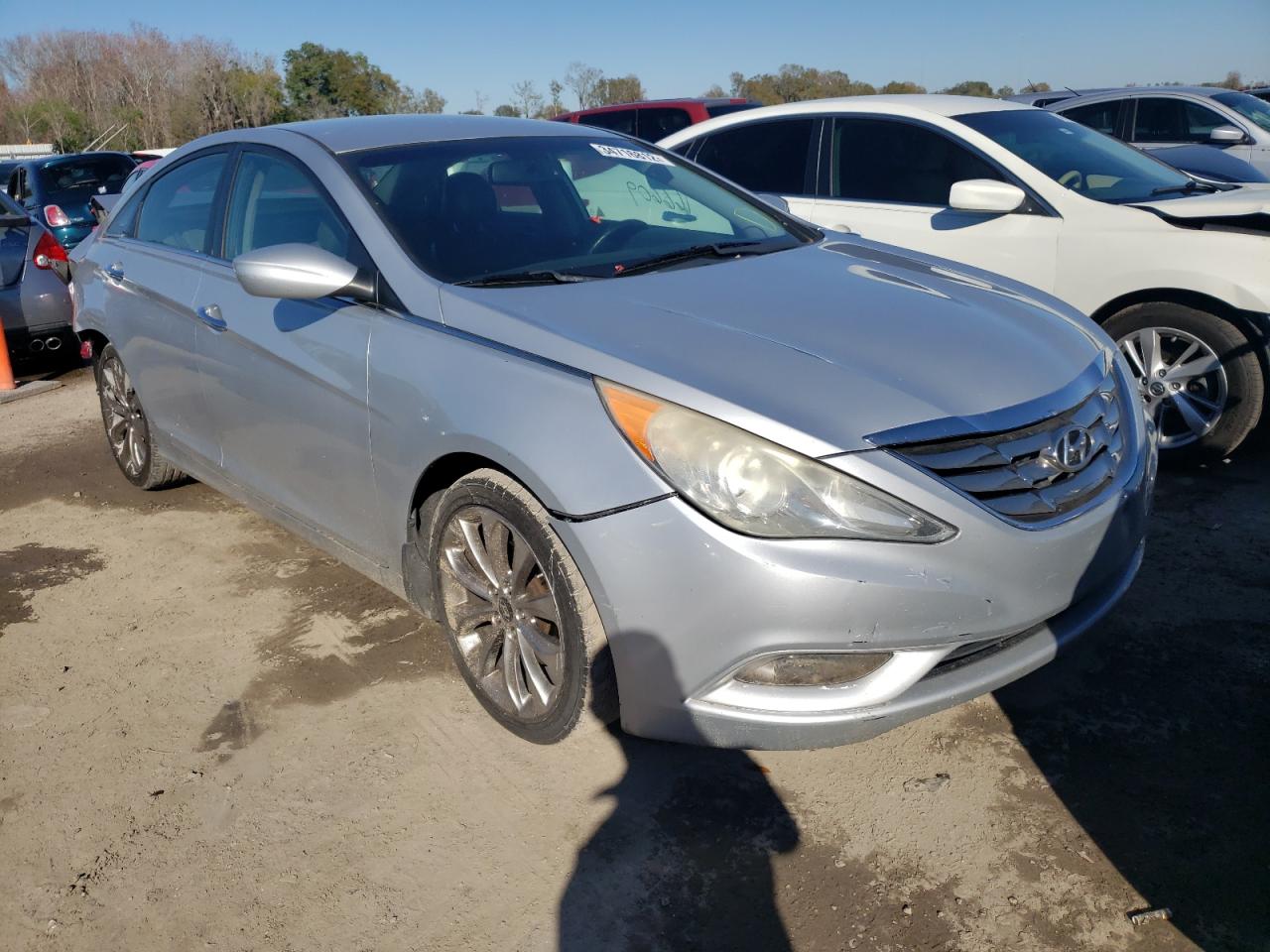 HYUNDAI SONATA SE 2012 with VIN 5NPEC4AC1CH481218 - Photo from auction