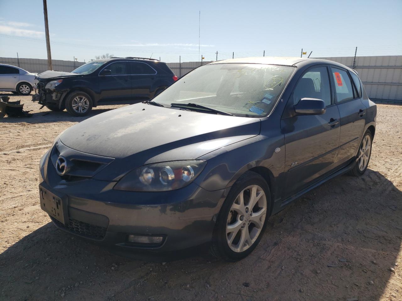 Photo 2 from auction – 2008 MAZDA 3 with VIN JM1BK343781179507