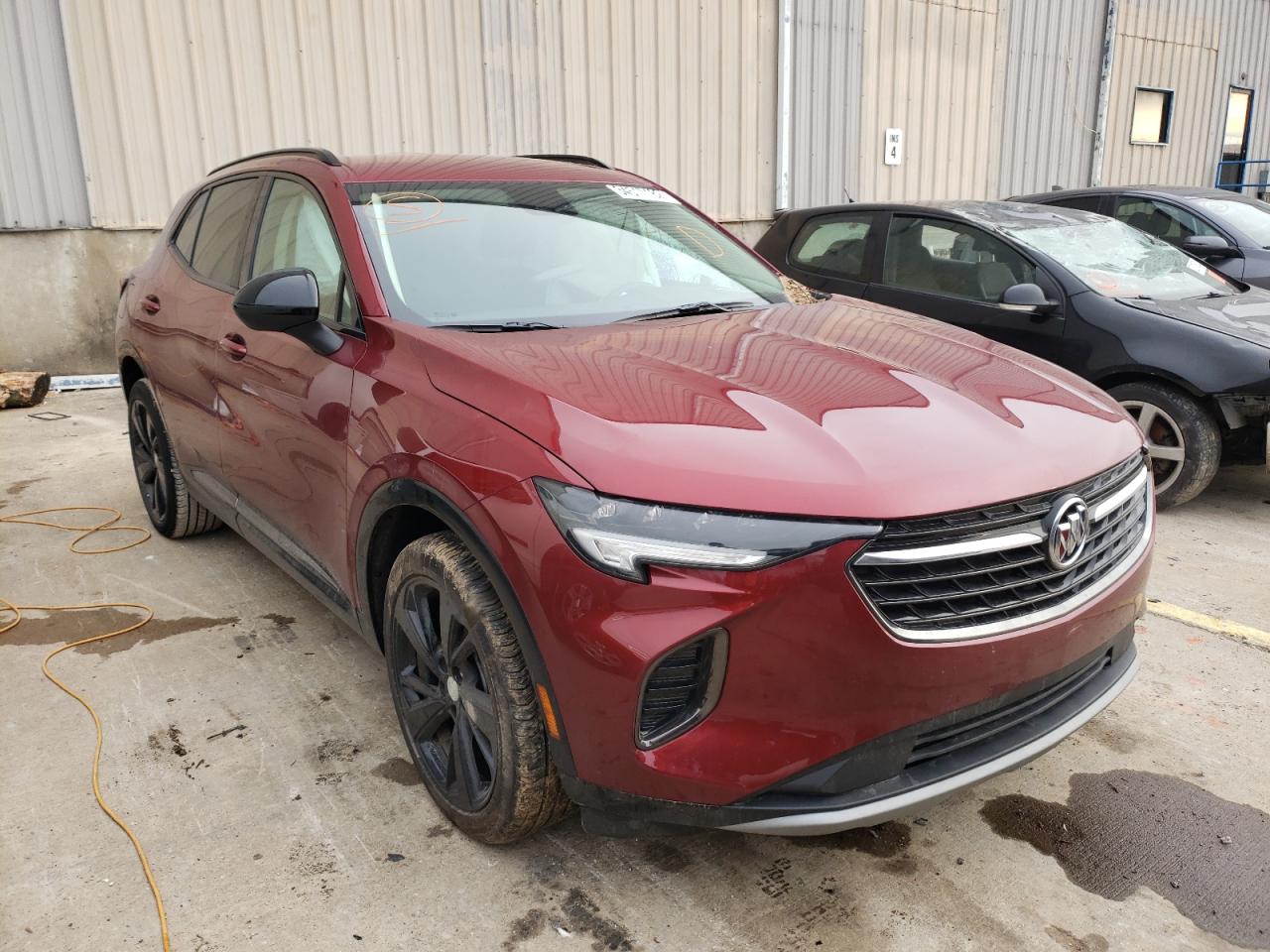 BUICK ENVISION P 2021 with VIN LRBFZMR48MD180872 - Photo from auction
