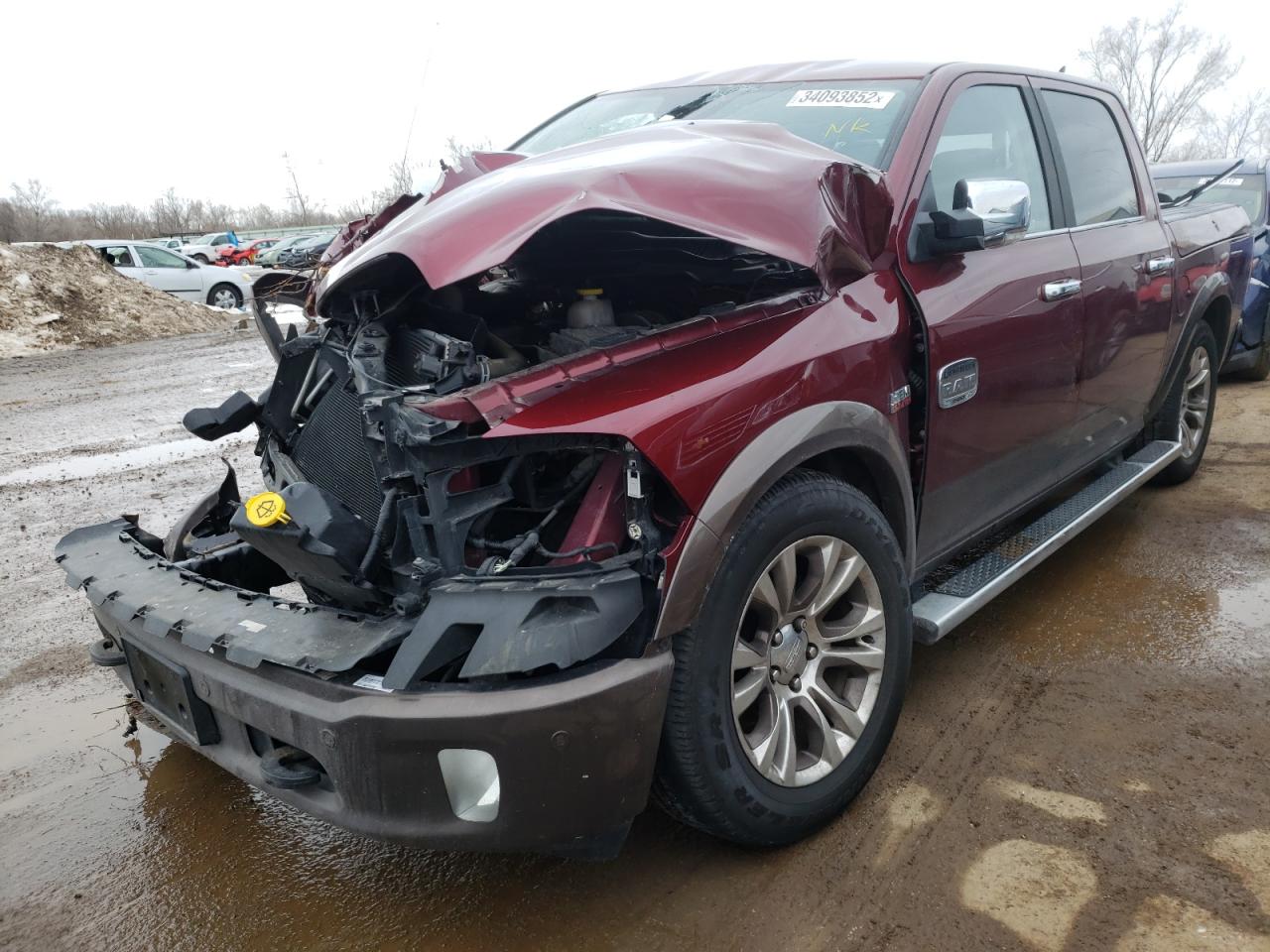Photo 2 from auction – 2018 RAM 1500 LONGH with VIN 1C6RR7PT4JS145951
