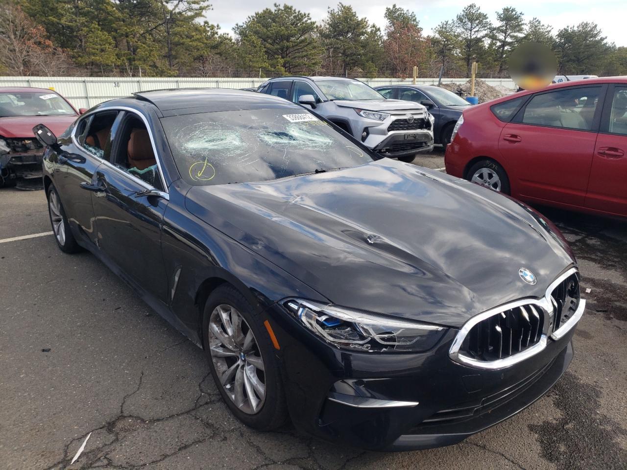 BMW 840XI 2021 with VIN WBAGV4C02MCG39844 - Photo from auction
