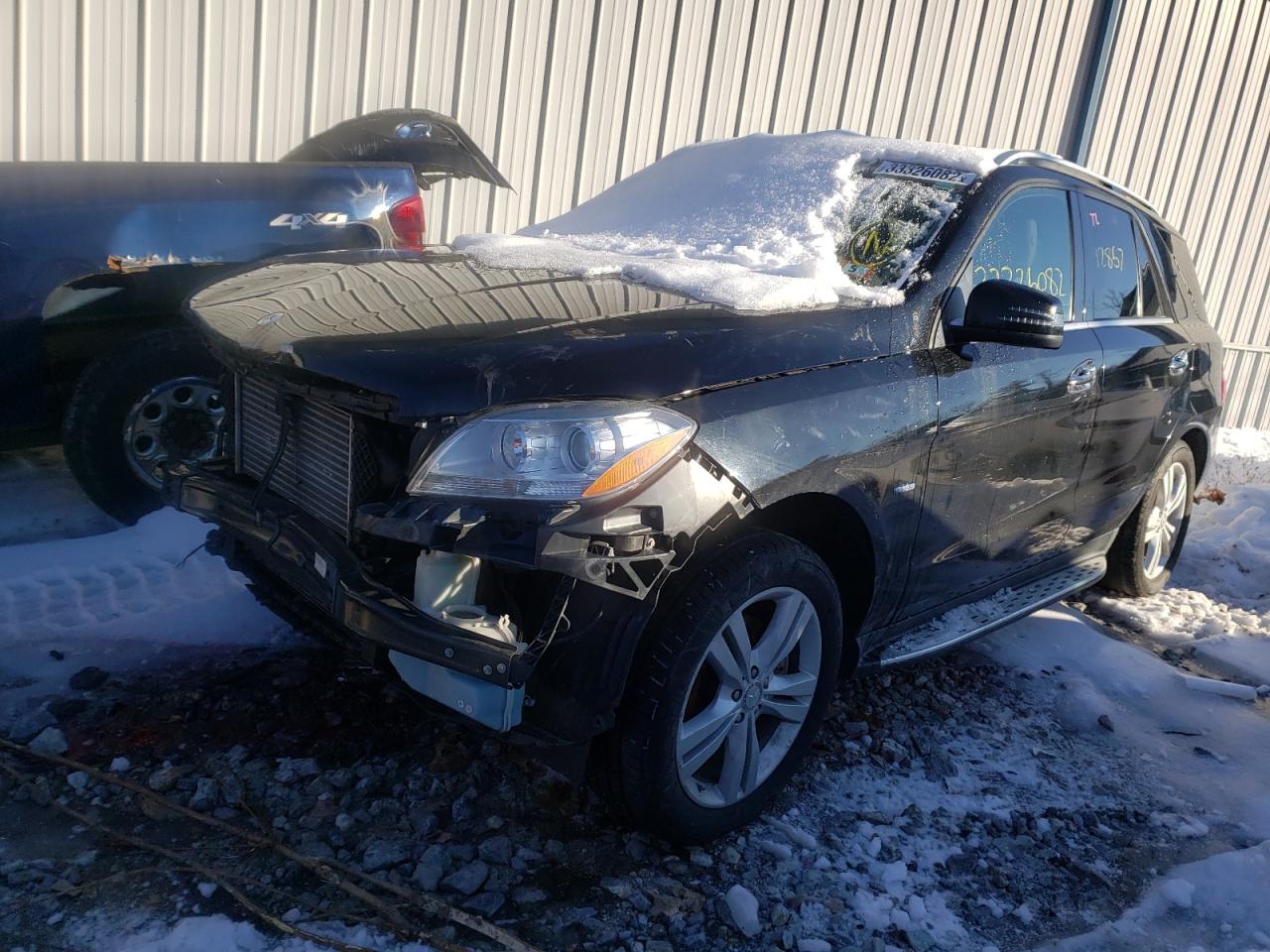 Photo 2 from auction – 2012 MERCEDES-BENZ ML 350 BLU with VIN 4JGDA2EB9CA004823
