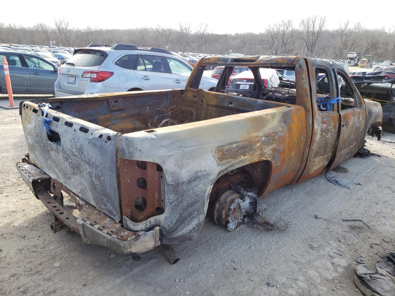 Photo 4 from auction – 2008 CHEVROLET SILVERADO with VIN 1GCEK19048Z173228