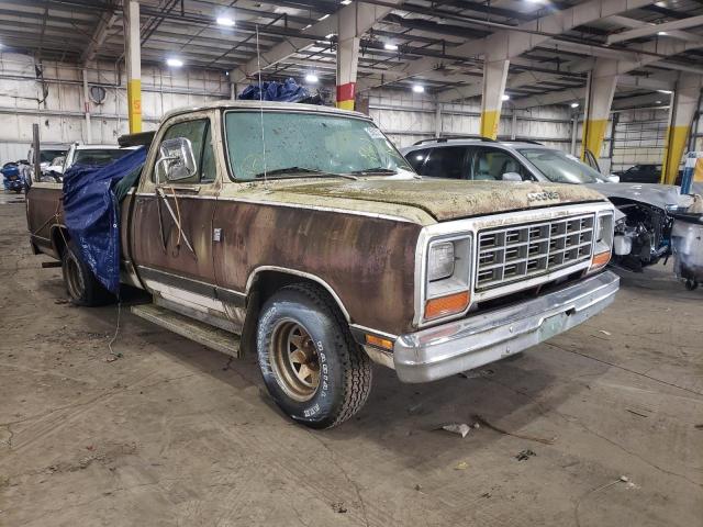 DODGE D-SERIES D 1983 with VIN 1B7GD14TXDS419108 - Photo from auction