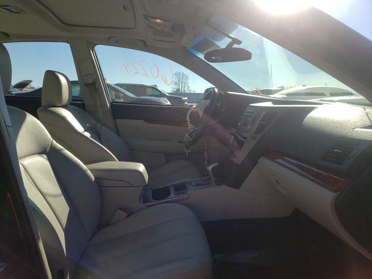 Photo 5 from auction – 2012 SUBARU LEGACY 2.5 with VIN 4S3BMBK67C3009646