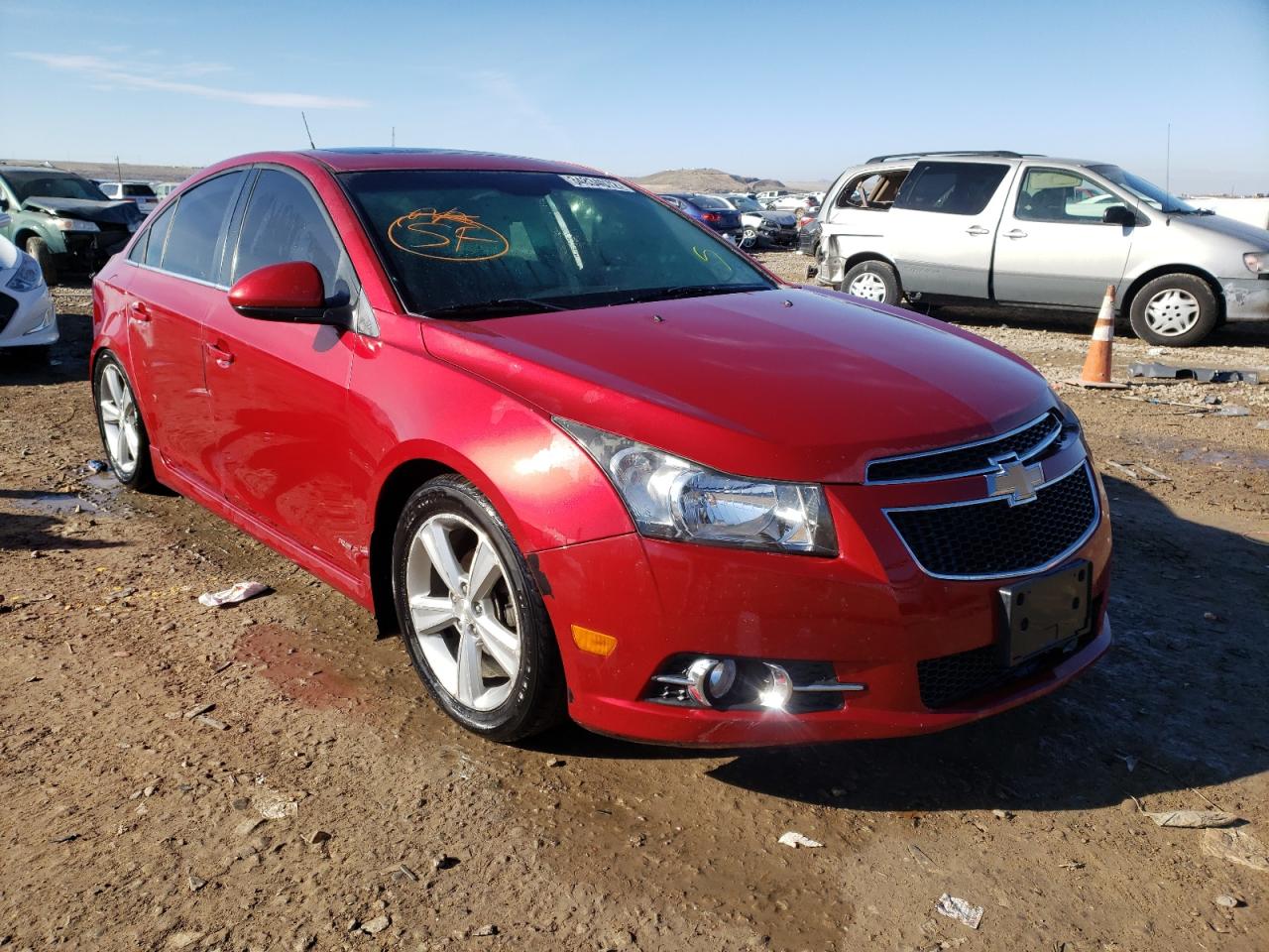 CHEVROLET CRUZE LT 2012 with VIN 1G1PG5SC2C7310492 - Photo from auction