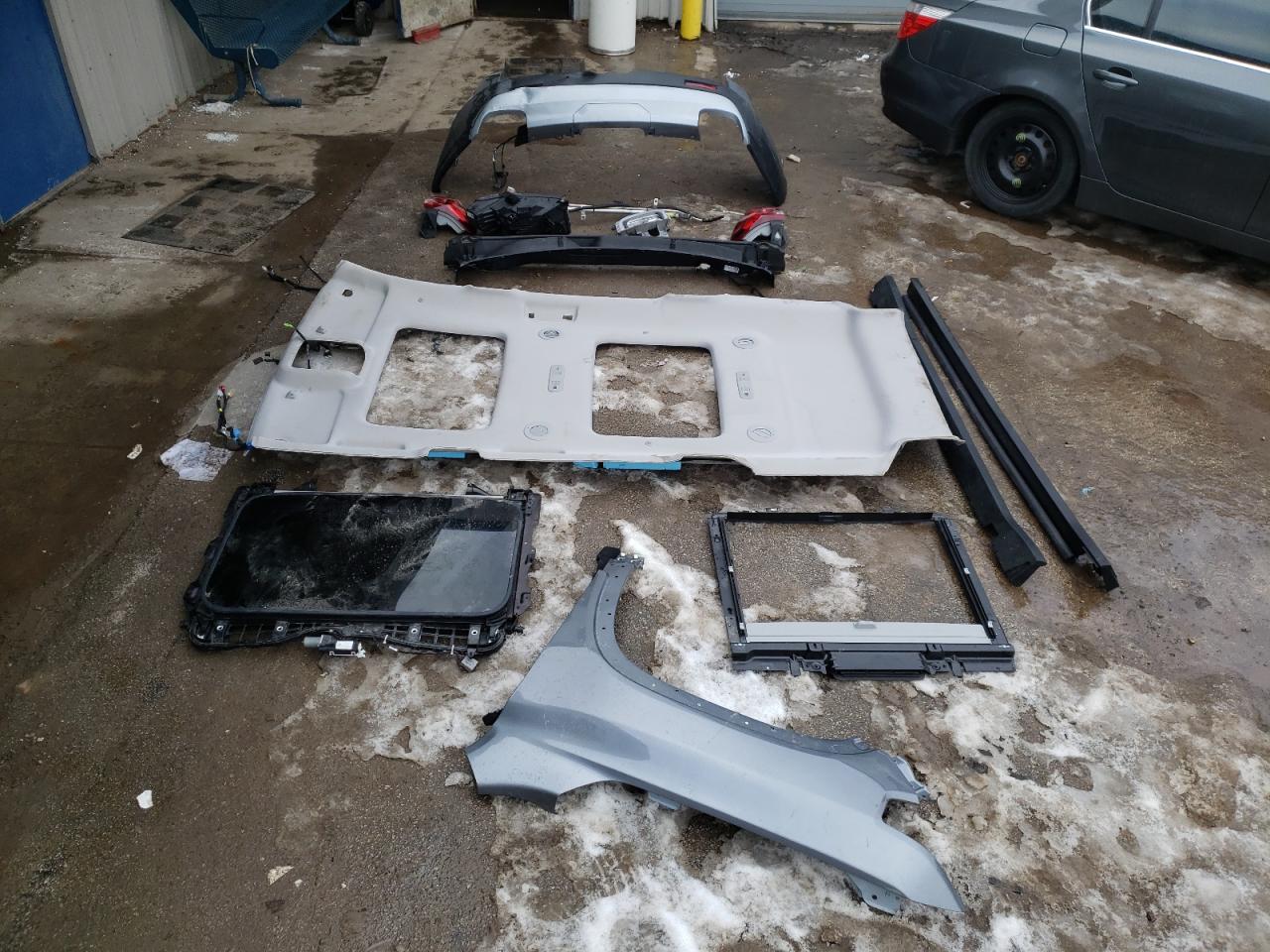 Photo 9 from auction – 2021 GMC ACADIA SLT with VIN 1GKKNULS1MZ204746