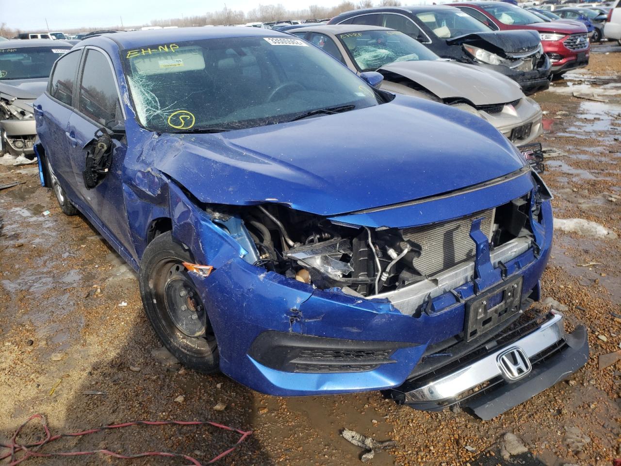 HONDA CIVIC LX 2017 with VIN 19XFC2F56HE024192 - Photo from auction