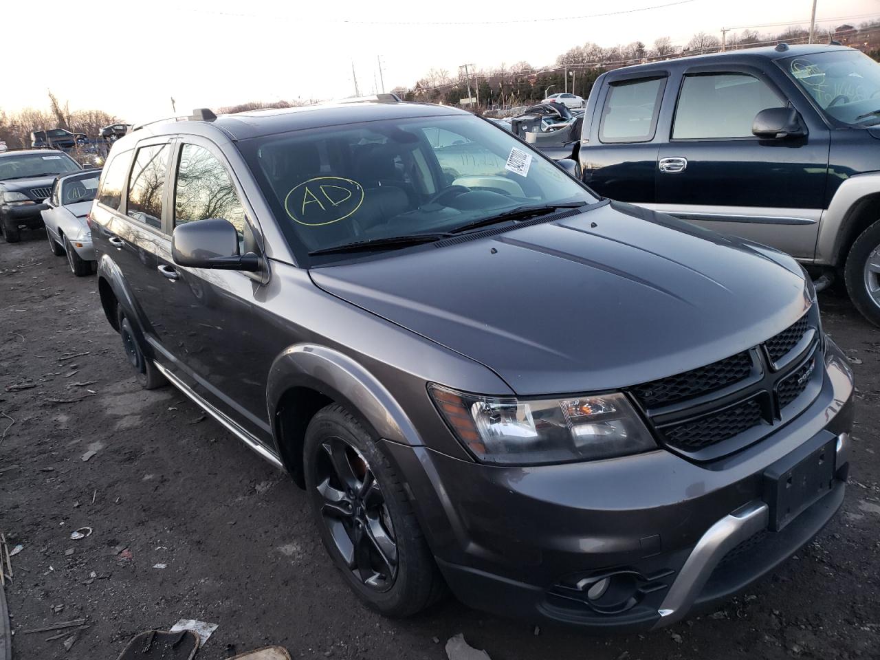 DODGE JOURNEY CR 2018 with VIN 3C4PDCGG7JT505075 - Photo from auction