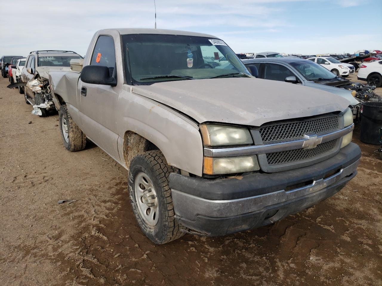 CHEVROLET SILVERADO 2005 with VIN 1GCEK14V05Z271686 - Photo from auction