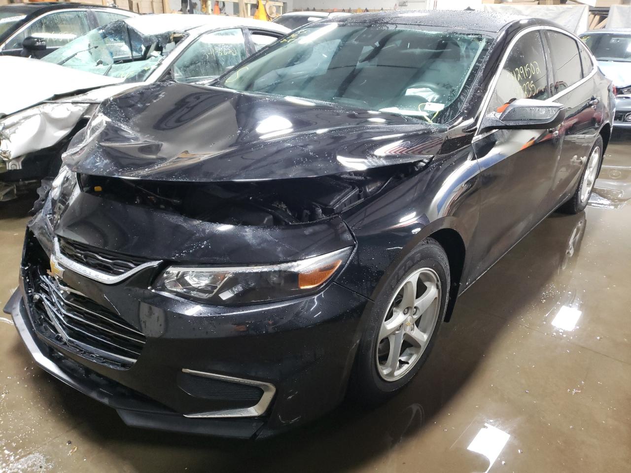 Photo 2 from auction – 2018 CHEVROLET MALIBU with VIN 1G1ZB5STXJF118621