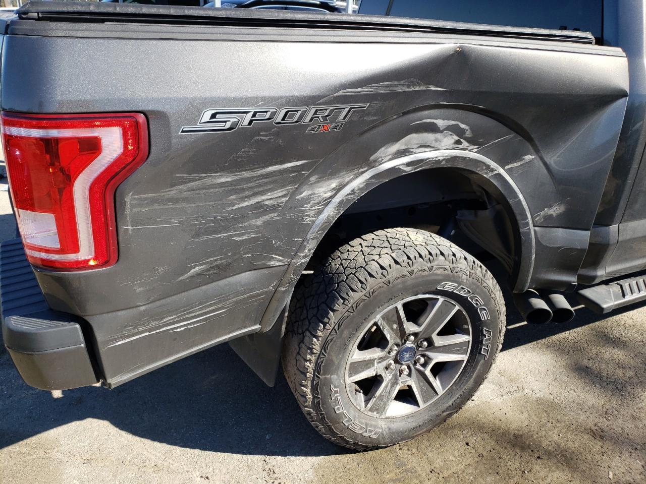 Photo 9 from auction – 2017 FORD F150 SUPER with VIN 1FTEW1EG2HKC72811